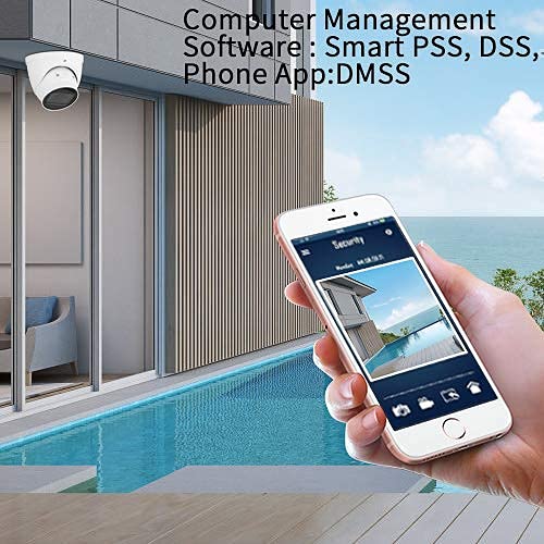 Empiretech Ultra Low Light 4Mp 1/1.8'' Cmos Starlight Ir Ip Camera Vari Focal 2.7Mm 12Mm Lens,Built In Mic,Poe And Epoe,Vehicle