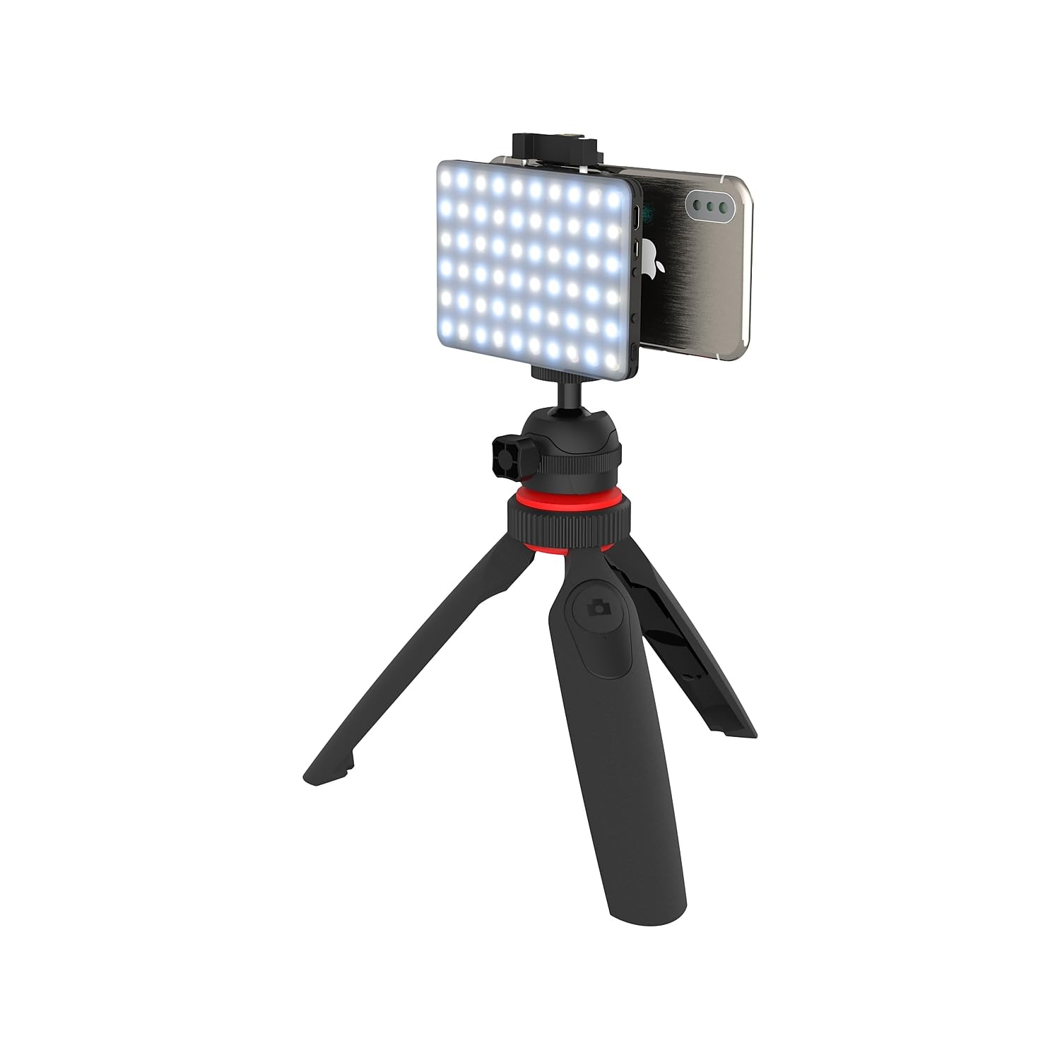 Digipower #Goviral - The Influencer - Compact 60 Led Video Light (4W) | 10-Level Brightness, 3 Color Temperature Modes (3100K-55