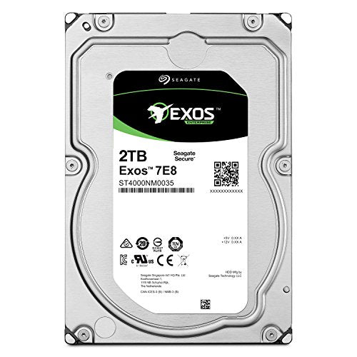 Seagate Enterprise 2Tb Hdd St2000Nm0055 2Tb Sata Iii 6Gb/S 7200Rpm 128Mb 3.5''