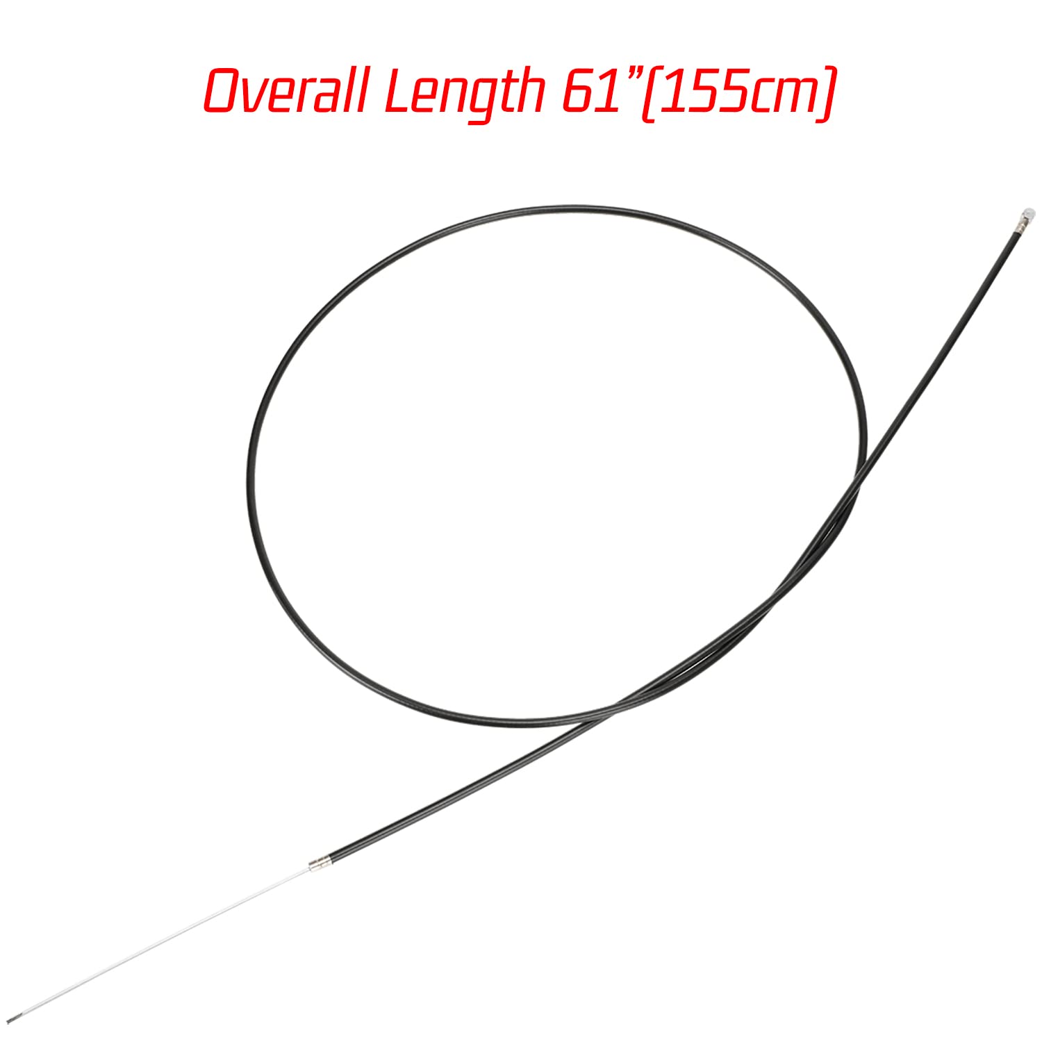 Yoxufa 61'' 155Cm Mini Bike Brake Cable For Baja Doodle Bug Db30 Coleman Ct100U Cc100X Motovox Mbx10 Mbx11 Blitz Dirt Bug Racer