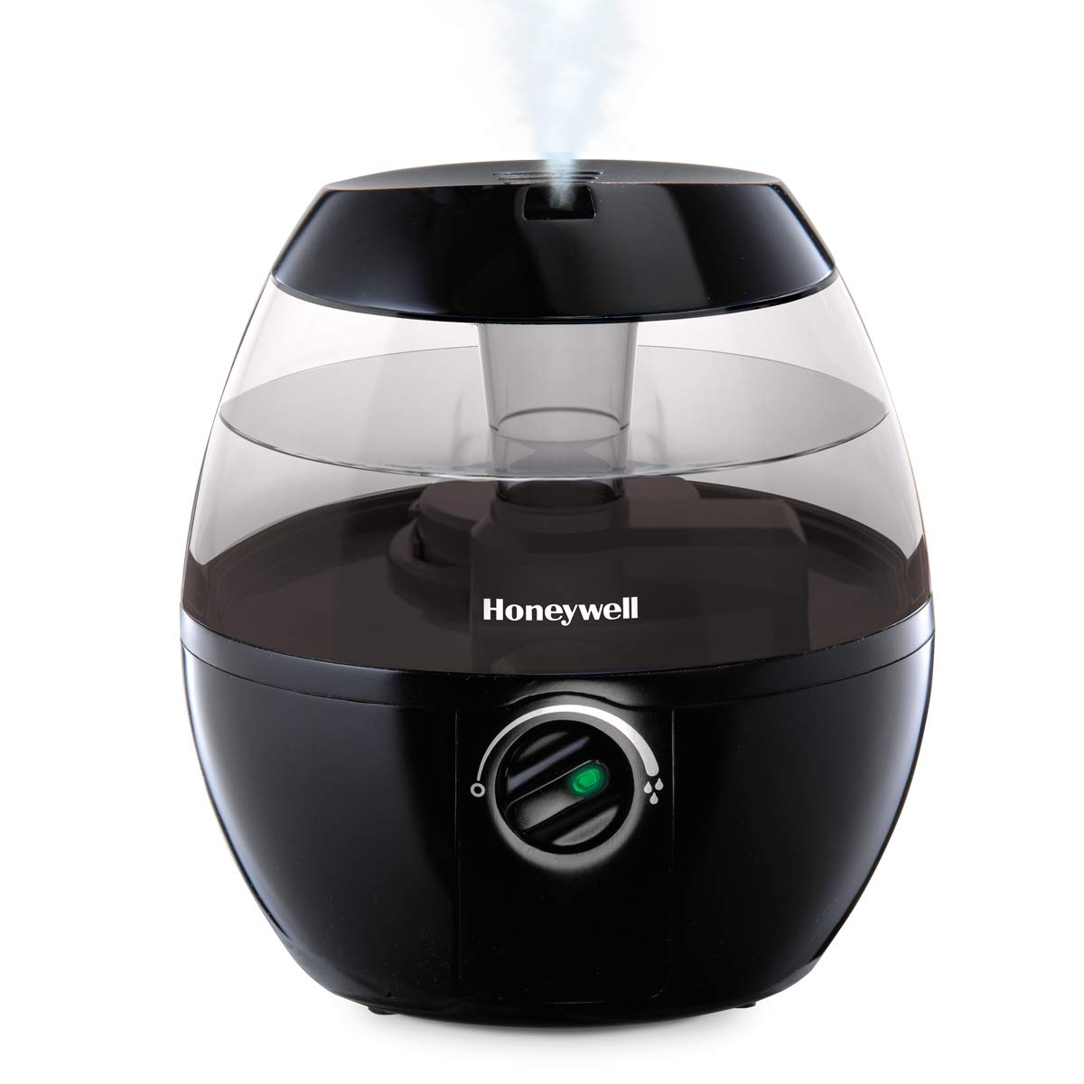 Honeywell HUL520B Mistmate Cool Mist Humidifier Black With Easy Fill Tank & Auto Shut-Off, For Small Room, Bedroom, Baby Room, O
