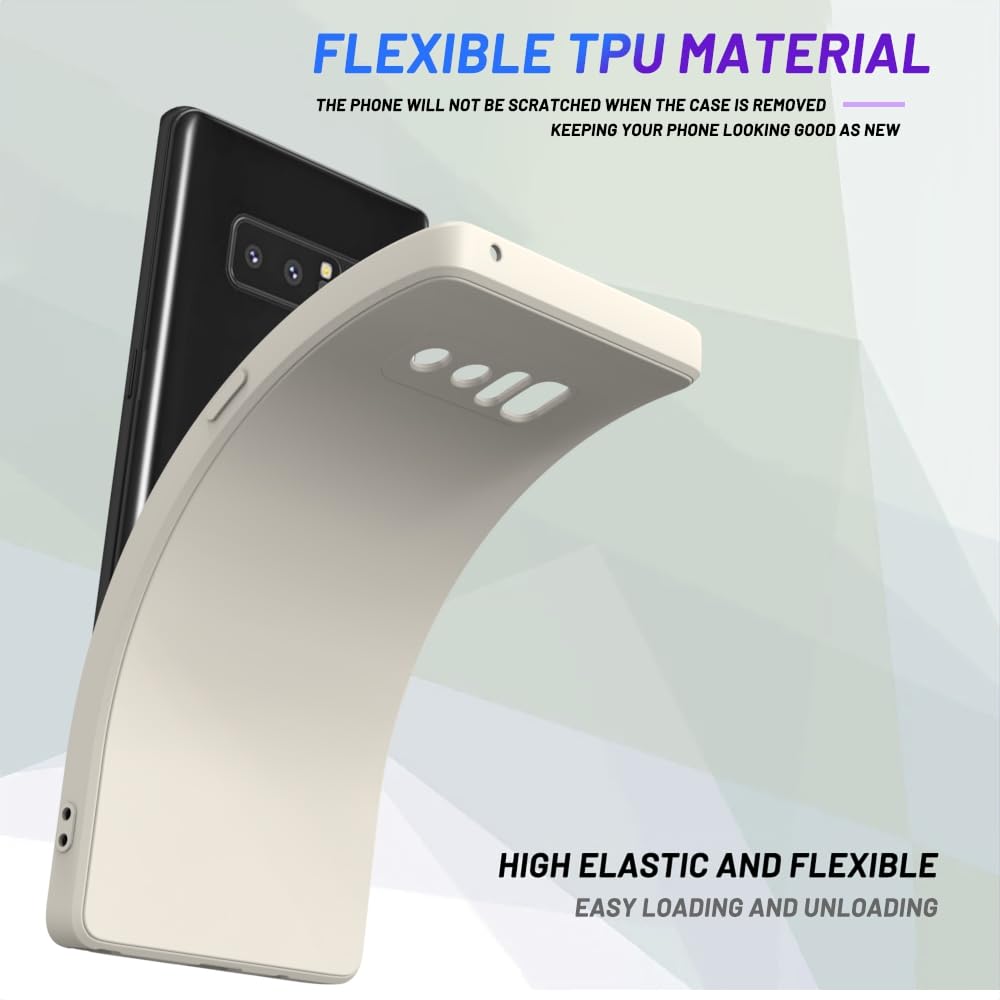 Wogroo For Samsung Galaxy Note 8 Case White, Scratch Resistant With Soft Touch, Slim Thin Phone Cover For Samsung Galaxy Note 8