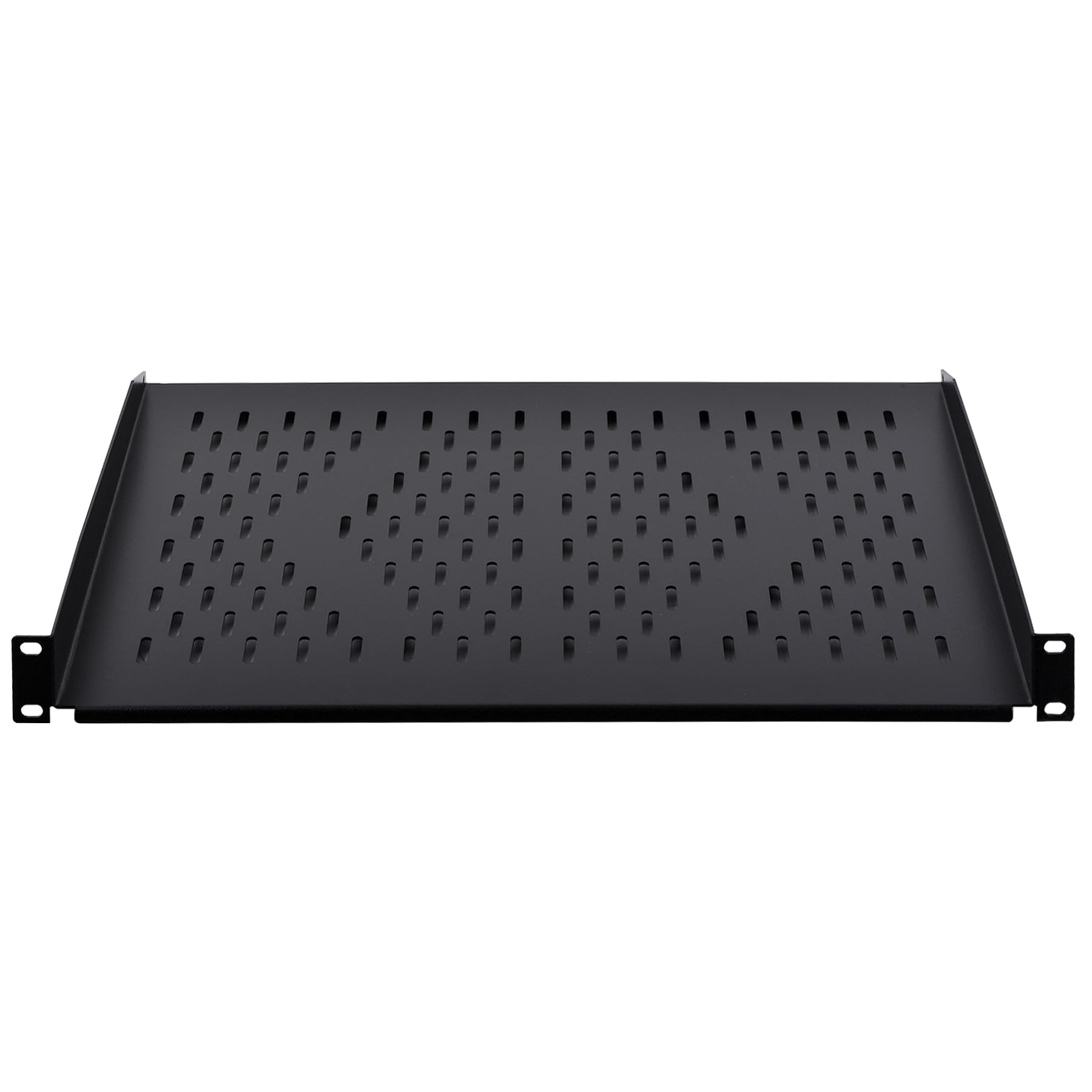 Rackpath 1U Cantilever Universal Rack Shelf   14In Deep   Rackmount Shelf For 19 Av/Network Equipment Racks   55Lbs Capacity   2