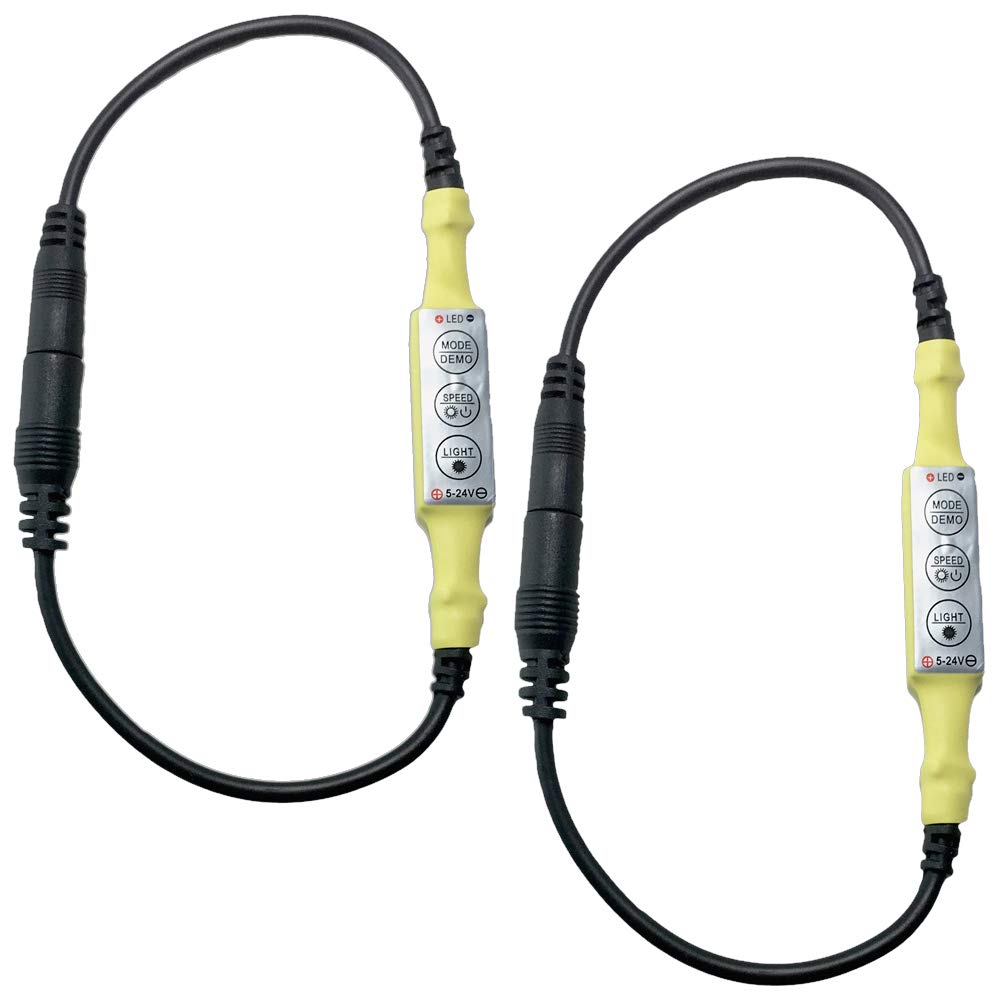 2 Pack Prop Flickering Flame Control For Led Light Fake Fire Effect Candles Lanterns
