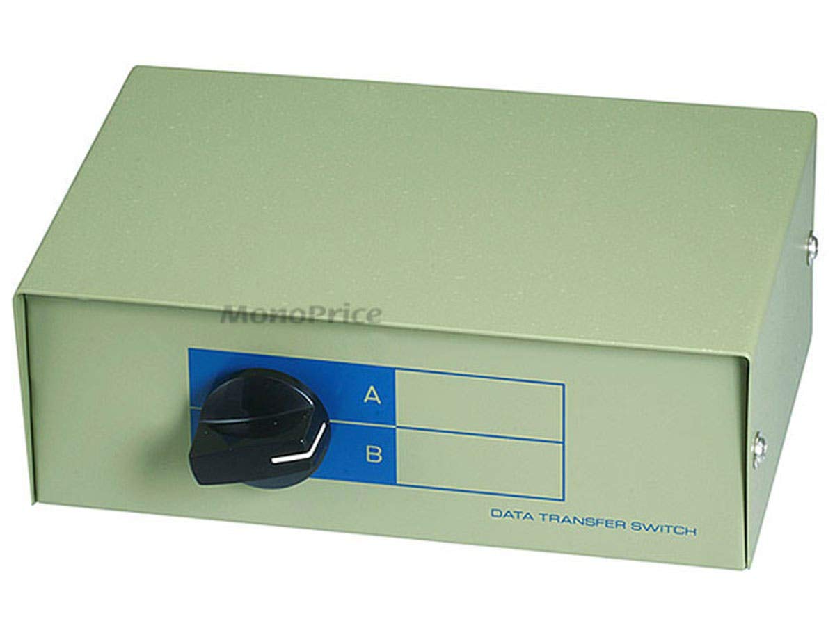 Monoprice 101371 Rj11/Rj12 Ab 6P6C 2Way Switch Box
