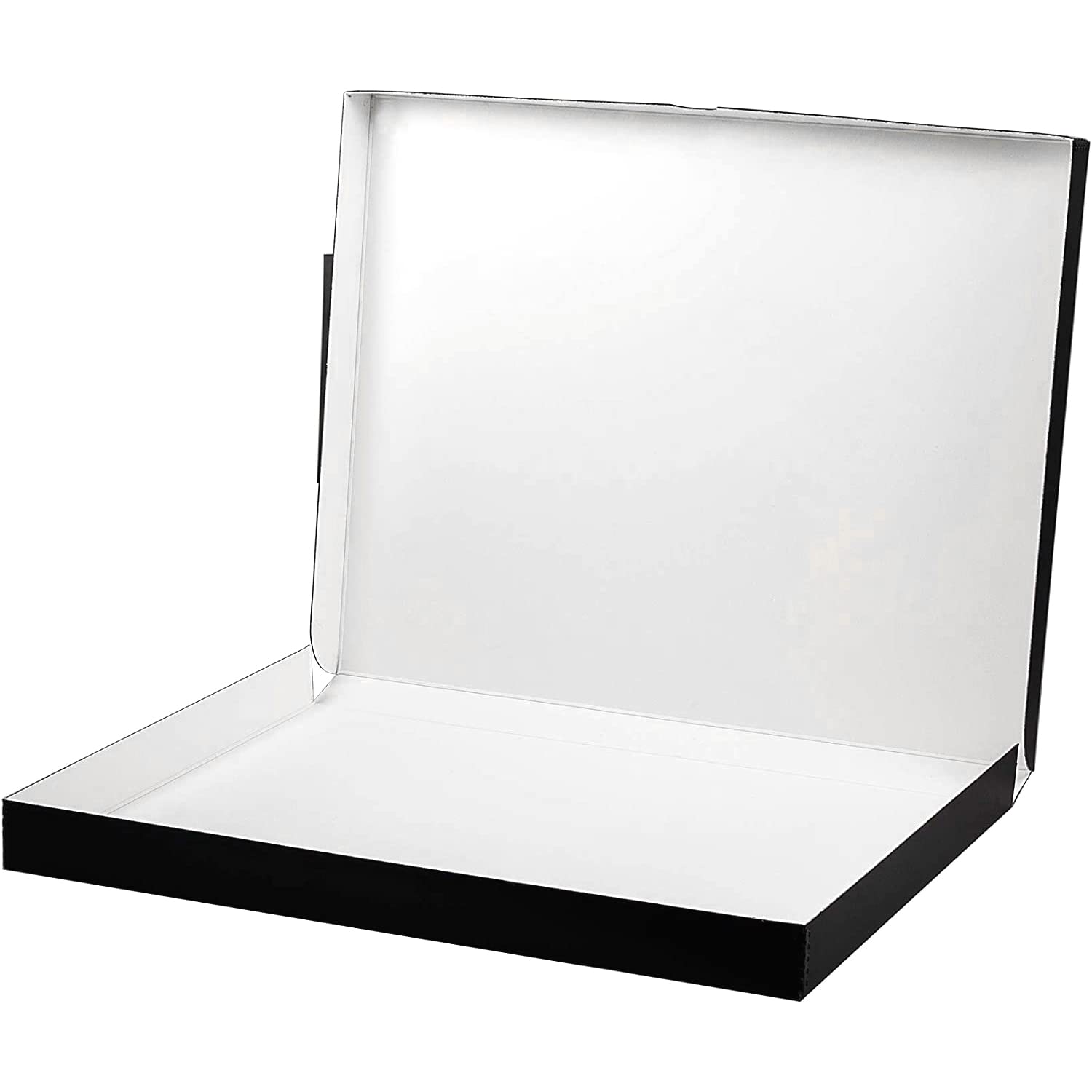 Lineco 16X20 Black Clamshell Archival Folio Storage Box, 1.75' Deep. Acid Free With Metal Edge. Preserves Picture Longevity, Organize Photos Or Documents, Crafts, Diy