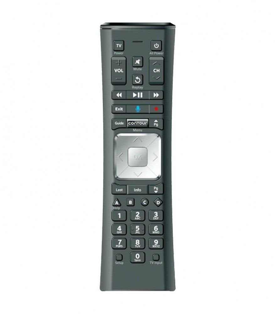 Xfinity Cox XR11 Contour2 Premium Voice Activated Remote Control - Black Grey for Cable TV