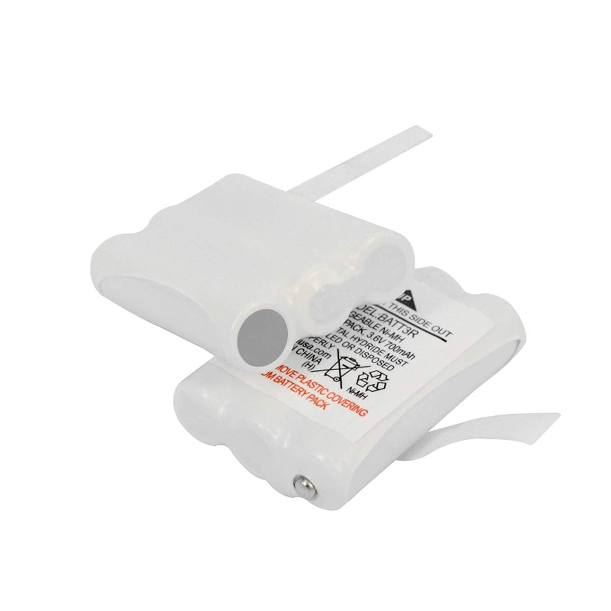 2 Pack Batt3R Battery Avp14 Replacement 3.6V 700Mah For Midland Batt3R Batt 3R,Mid Avp14, Lxt600, T50 T60, X Talker Radios