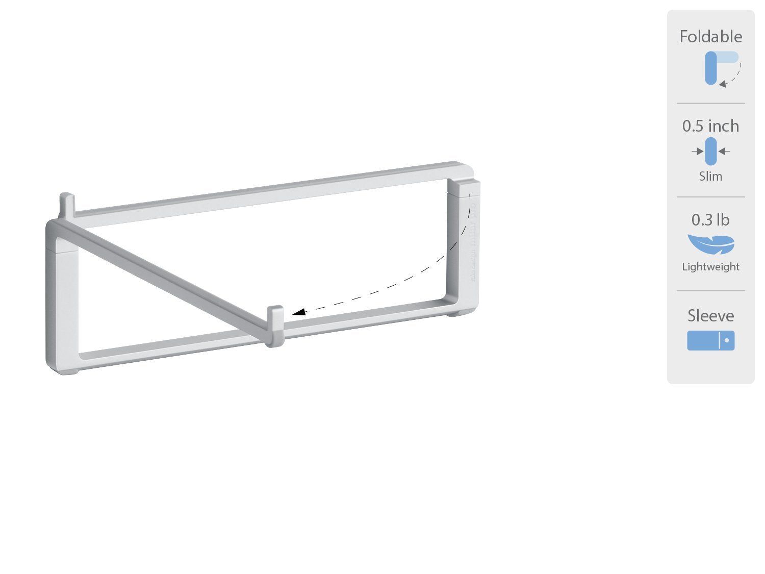 Rain Design Mbar Pro Foldable Laptop Stand - Silver (10082)