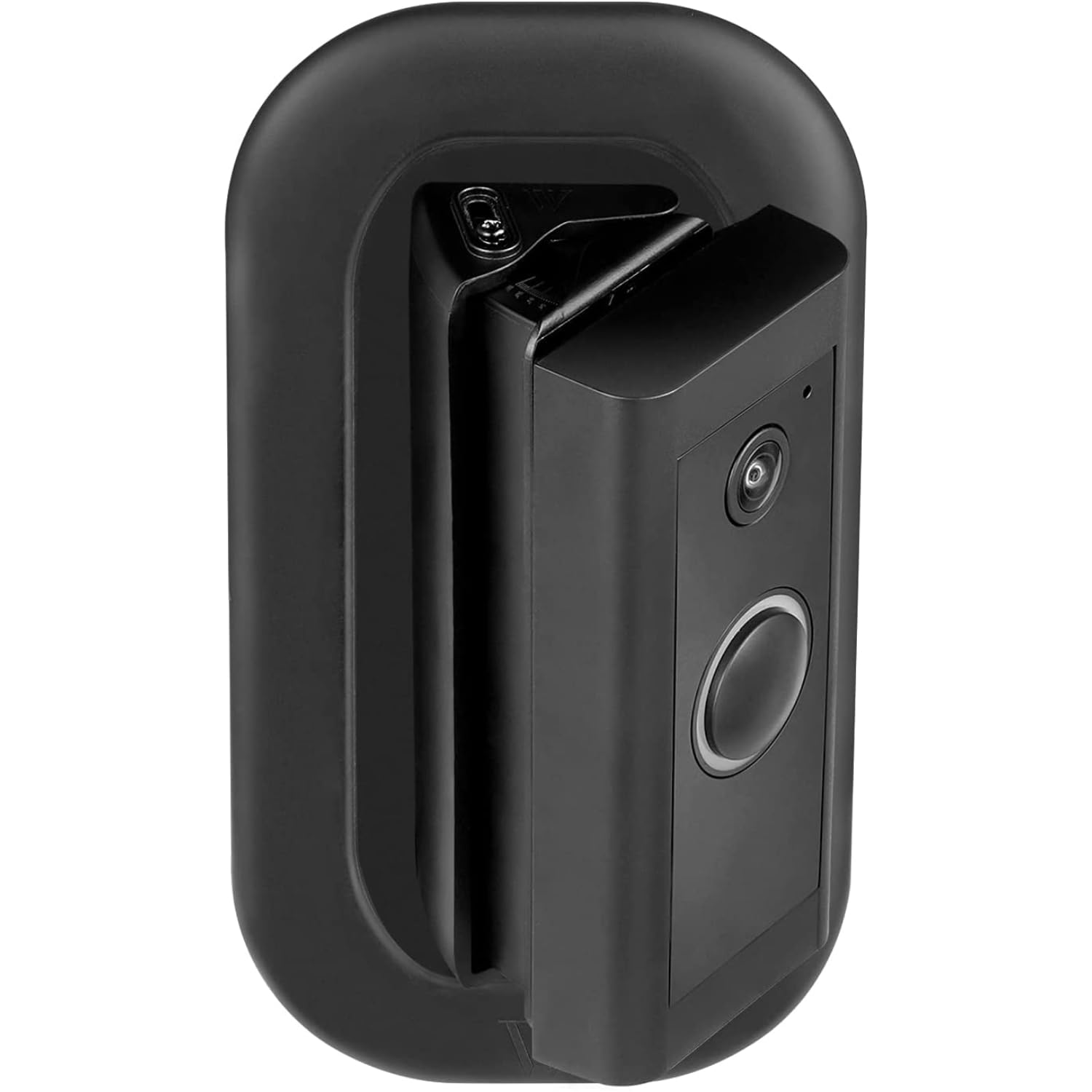 Wasserstein 35 To 55 Horizontal Adjustable Angle Mount And Wall Plate Compatible With Video Doorbell Wired