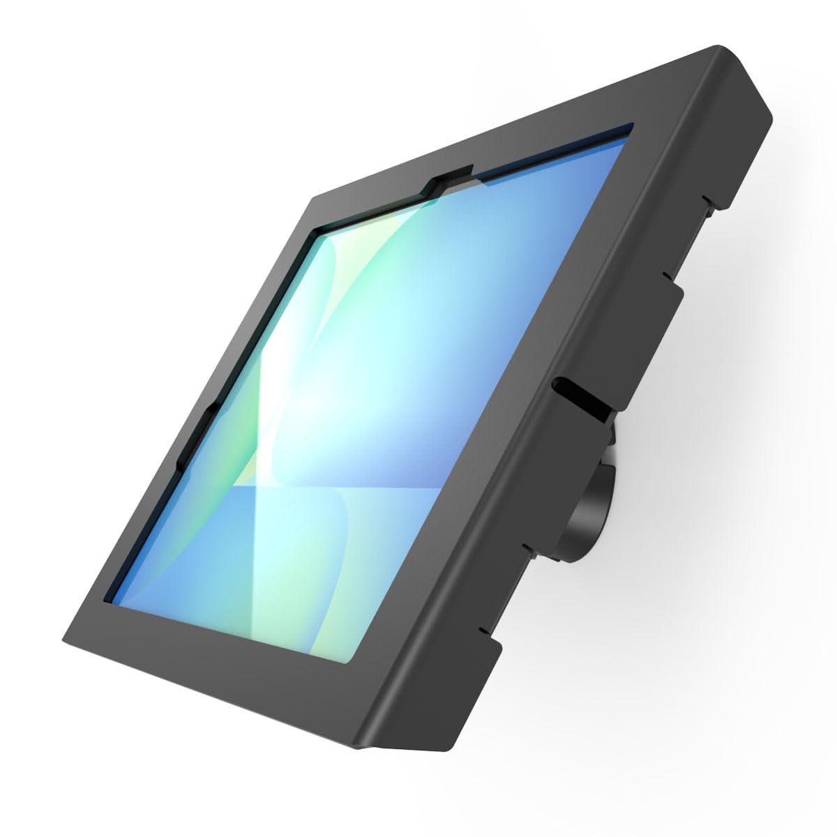 Galaxy Tab S10 Fe+ 13.1In, Apex Enclosure Bow Tilting Wall Mount - Black