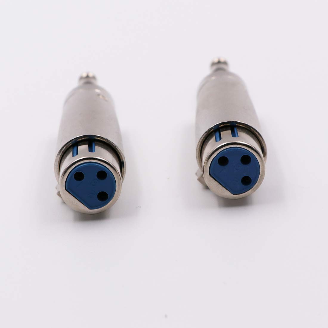 1/4 Trs To Xlr Female Adapter Female Xlr To 1/4 Stereo Balanced Audio Connector   2 Pack