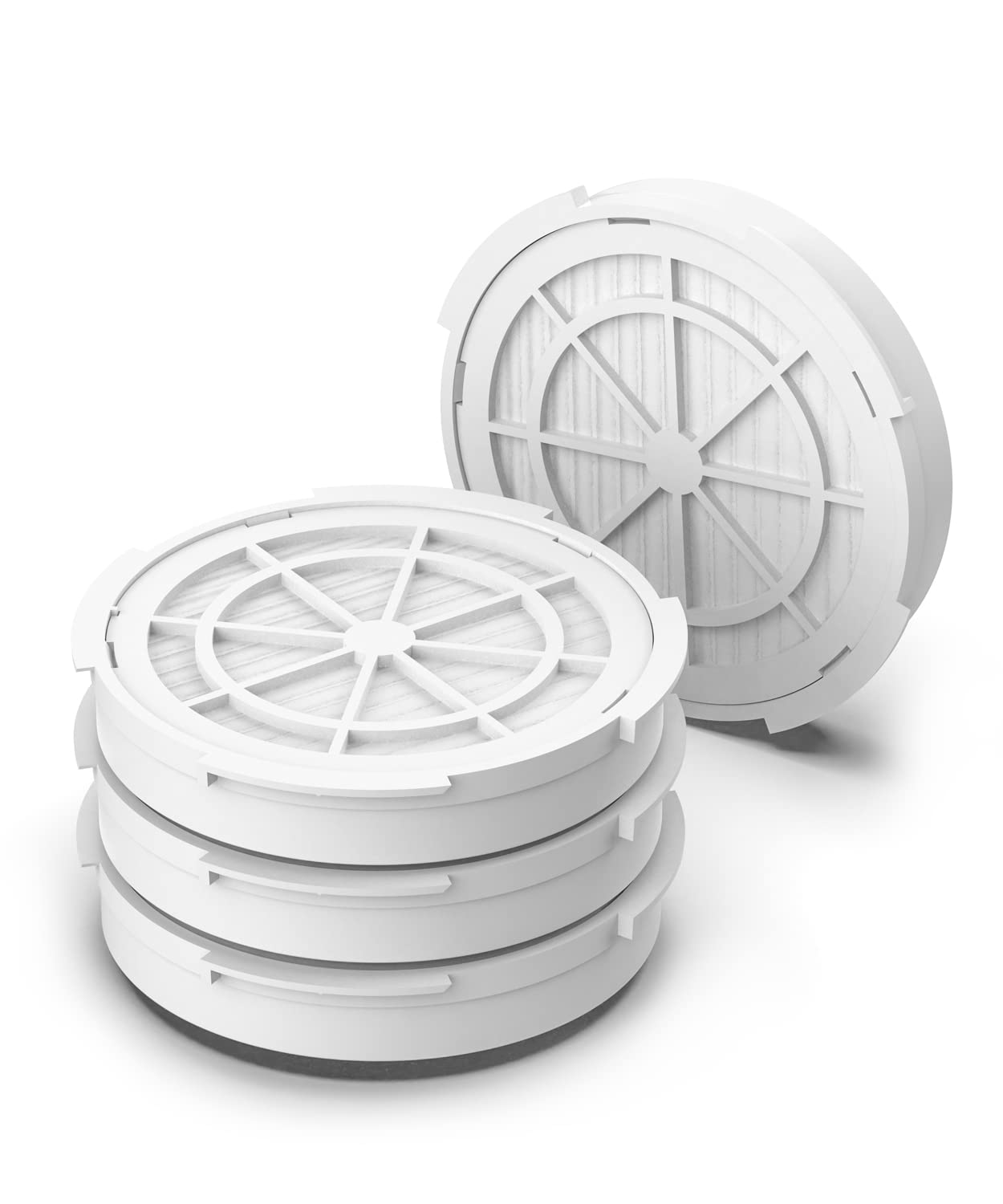 Rosekm 1 Year Pack Air Purifier Replacement Filter For Ap001R & Ap002R, True Hepa Filter, 4 Pack