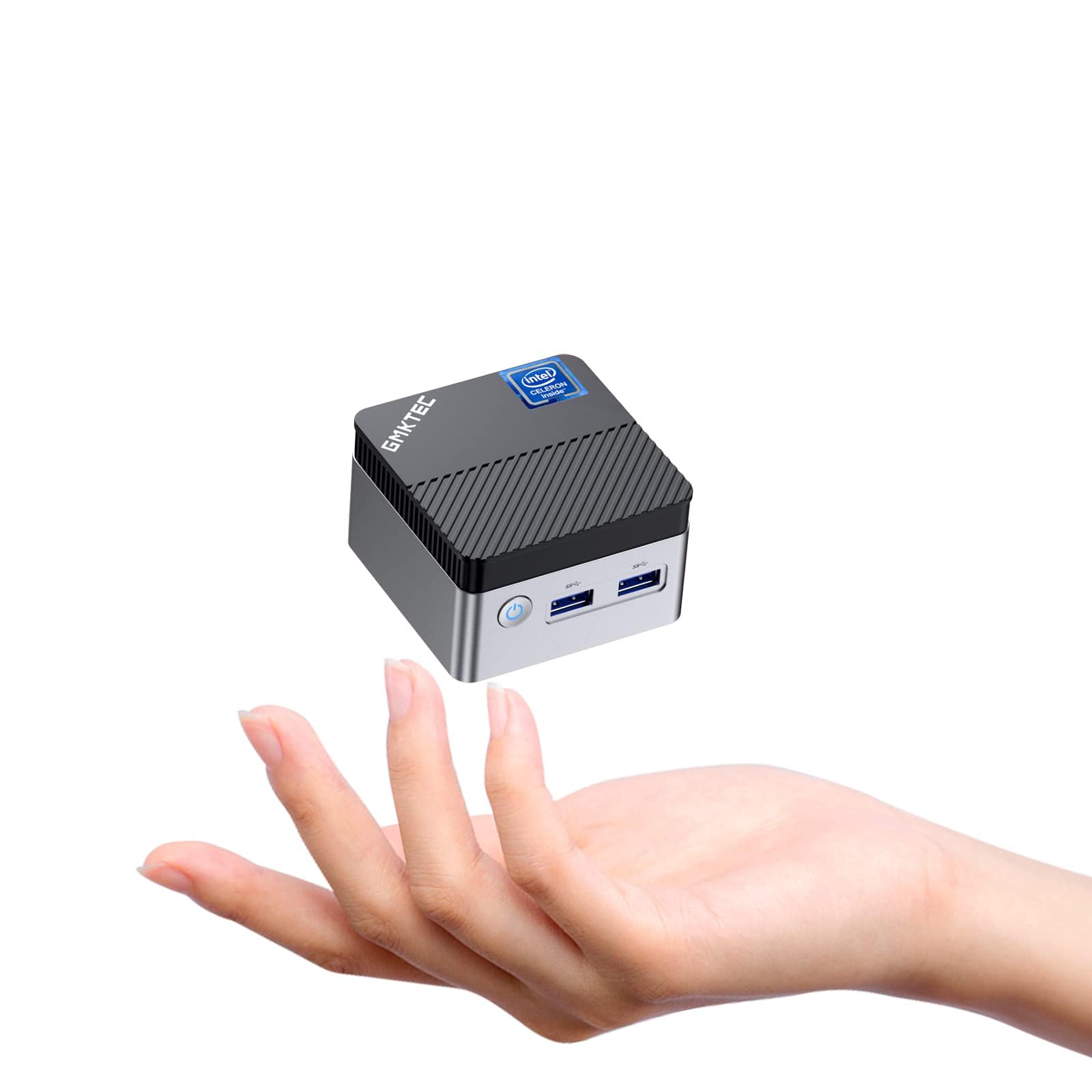 Gmktec Mini Pc Preinstalled Windows 11 Pro Intel N5105, 8Gb Ram 128Gb Hard Drive Desktop Mini Computer, Micro Computer With Dual