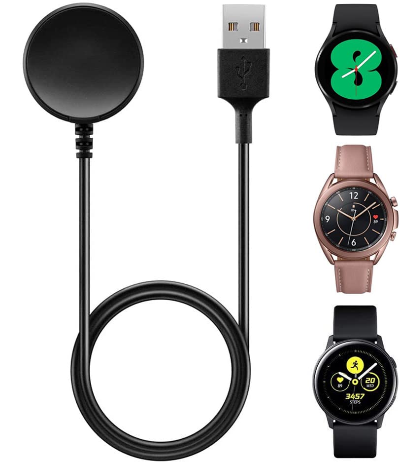 Charger for Samsung Galaxy Watch 4 Classic, Galaxy Watch 4, Galaxy Watch 3, Galaxy Watch Active 2, Galaxy Watch Active 1 Smart W