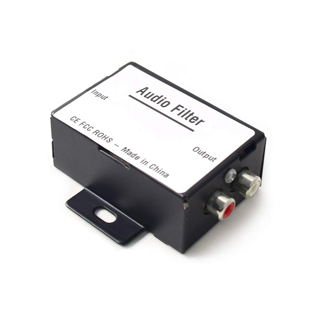 Car Audio Noise Isolator Filter Radio Noise Eliminator For Auto Truck Boat Speakers Amplifier Equalizer Rca Signal
