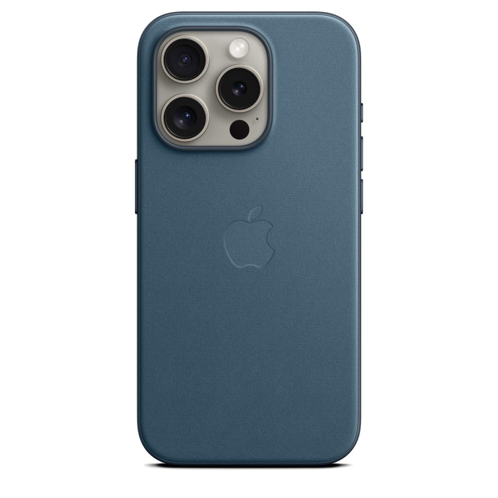 Apple iPhone 15 Pro FineWoven Case with MagSafe - Pacific Blue