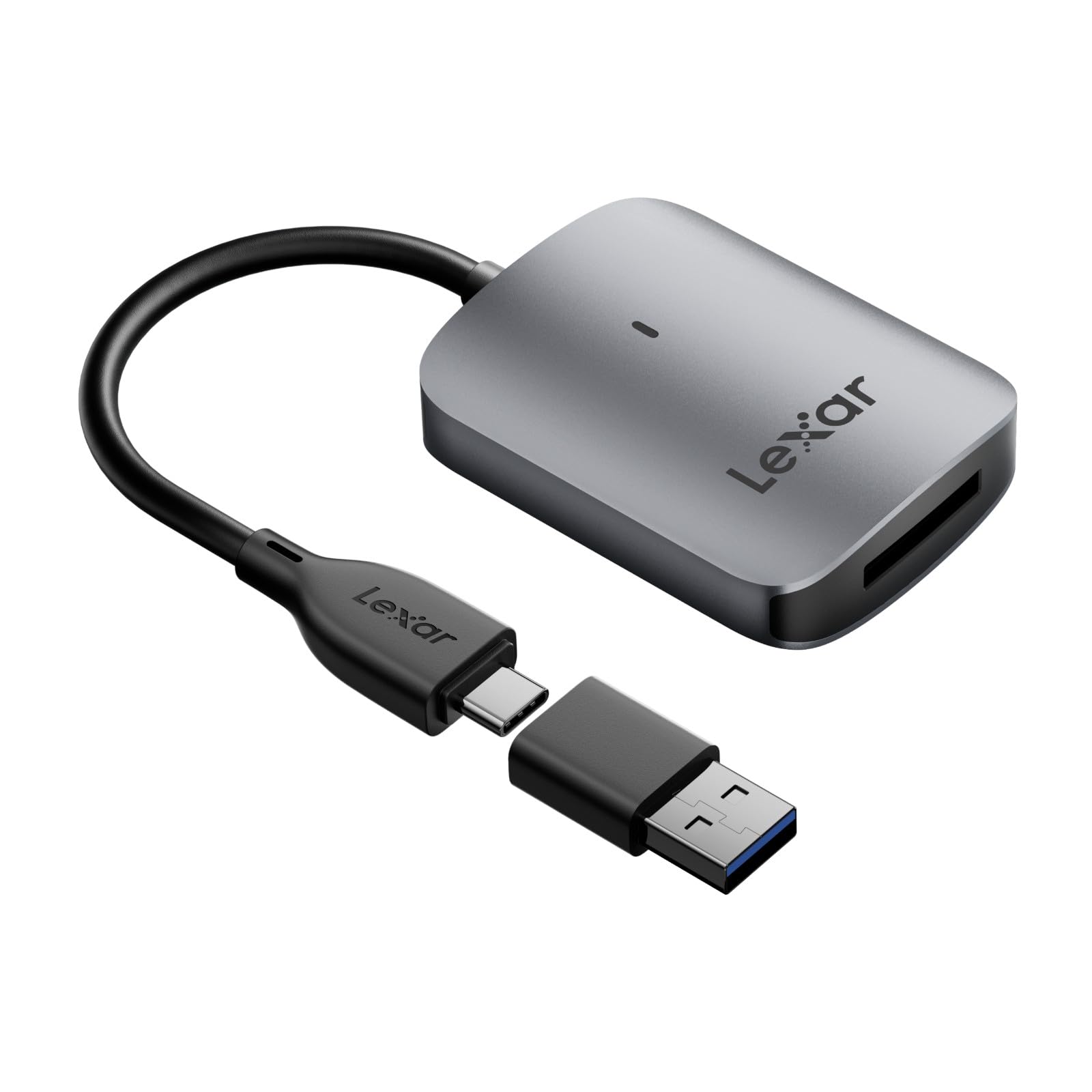 Lexar Rw515 Cfexpress Type A Card Reader With UsbC To UsbA Adapter For Cf And Cfexpress Cards