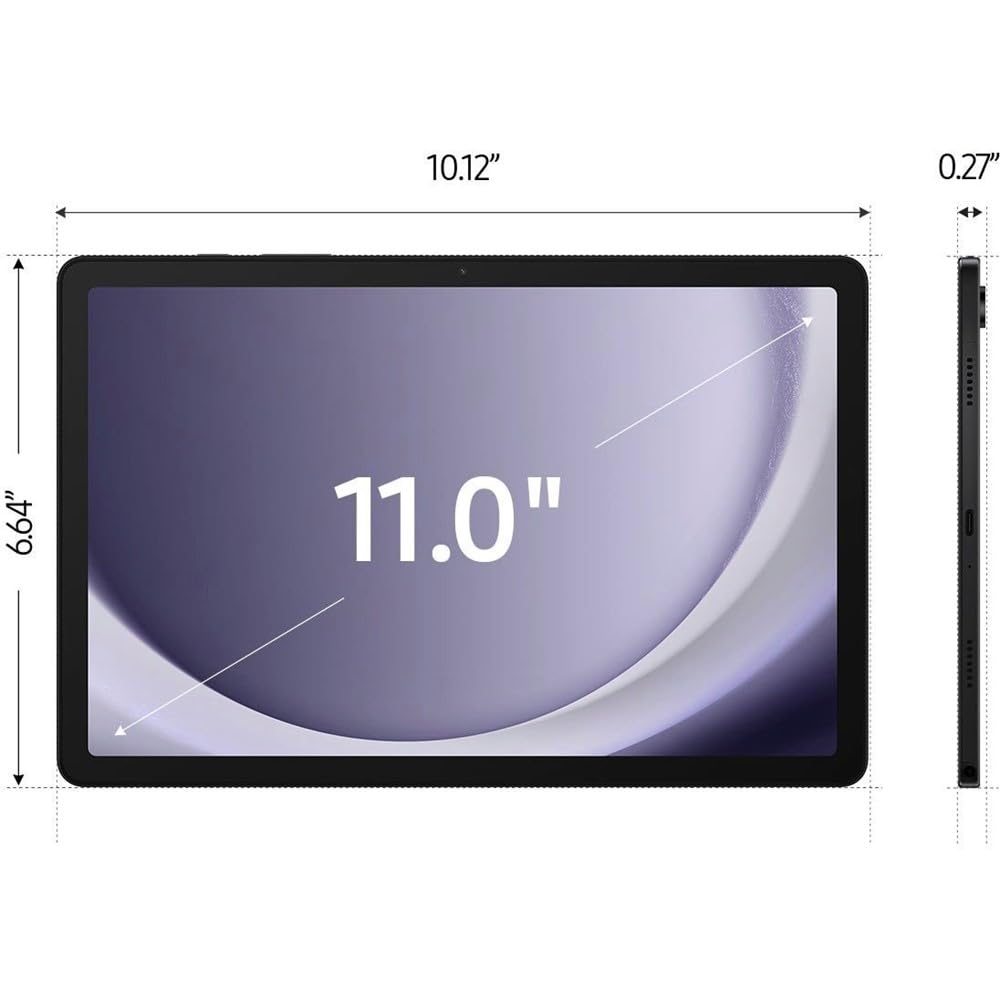 Samsung Galaxy Tab A9+ (128Gb, 8Gb) 11.0'' Android Wi Fi Tablet, All Day Battery, Snapdragon 695 (6Nm), International Model X210