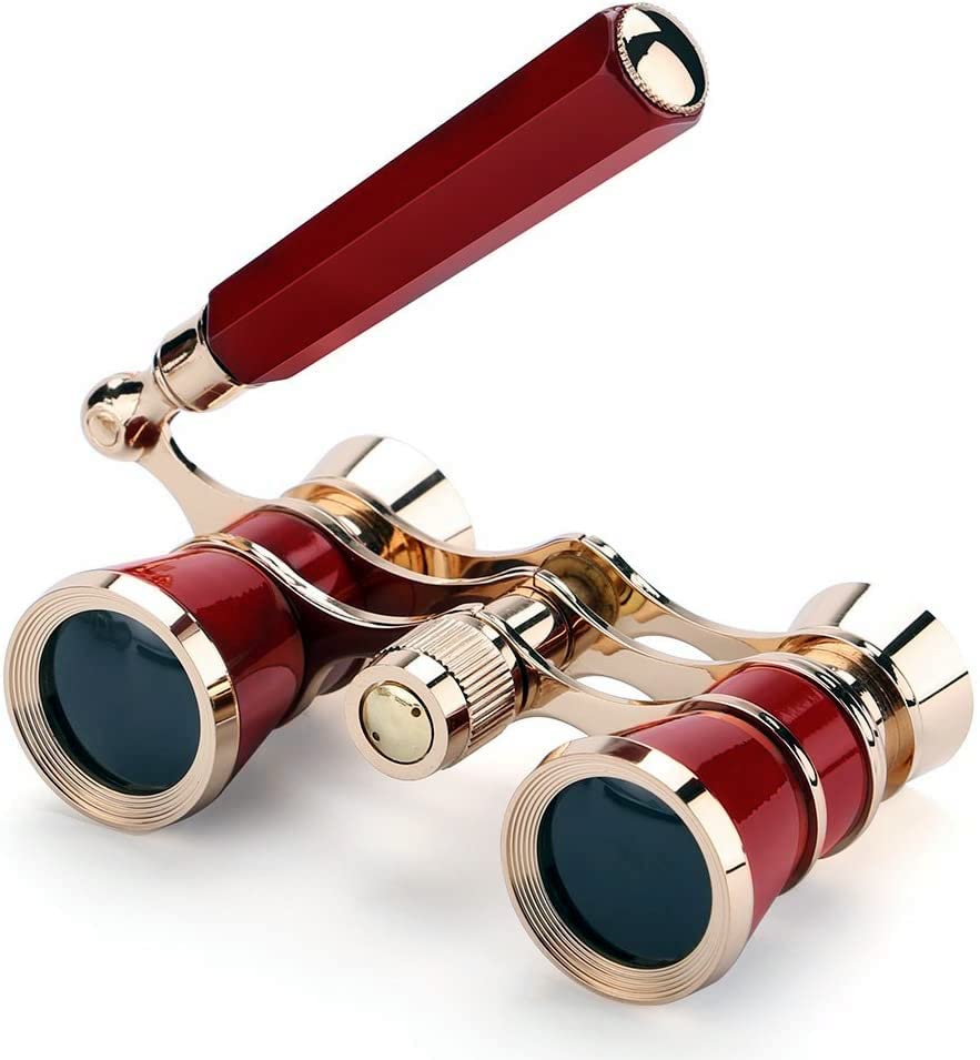 Opera Glasses Binoculars 3X25 Theater Bk7 Optical Glass Portable Telescope Adults Kids Women In Musical Concerts Theater Cinema 