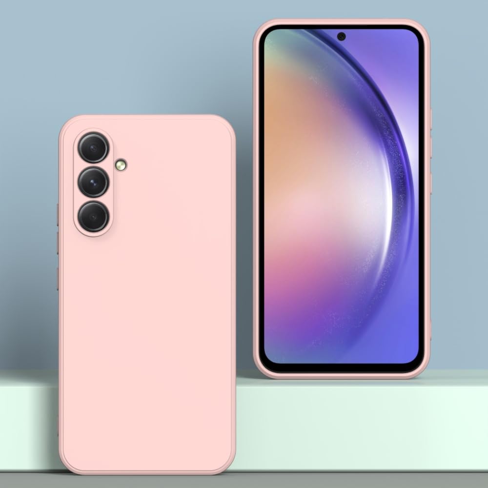 Wogroo For Samsung Galaxy A15 5G Case Pink, Scratch Resistant With Soft Touch, Slim Thin Phone Cover For Samsung Galaxy A15 5G