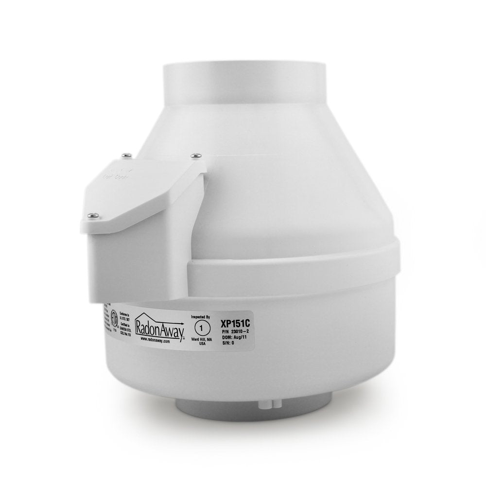 Radonaway 23010 1 Xp151 Radon Mitigation Fan, 4''