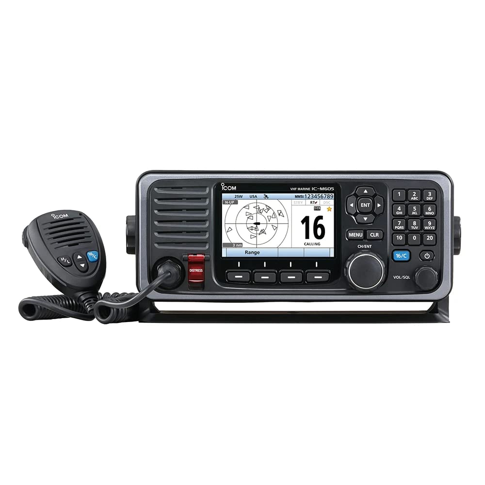 Icom M605 11 Fixed Mount Vhf Radio