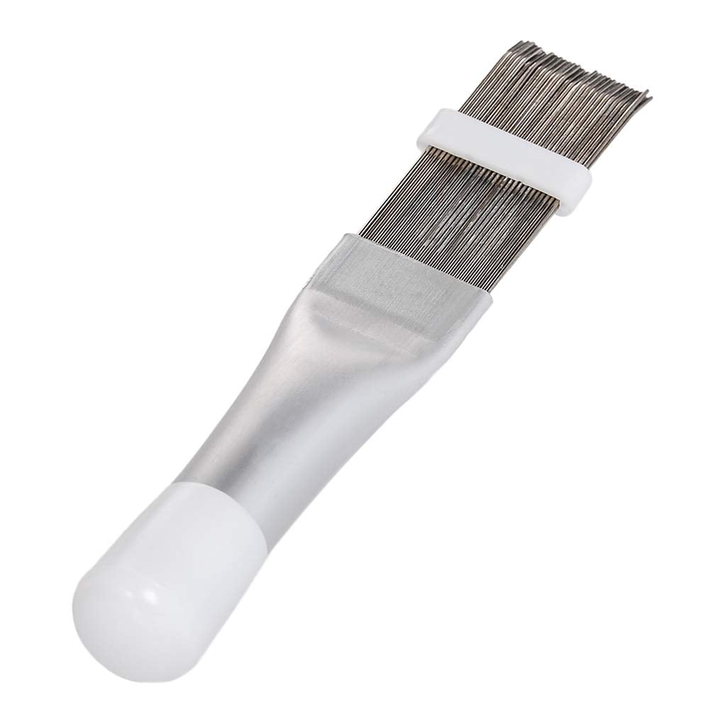 Kingbra 1Pcs Stainless Steel Fin Comb, Air Conditioner Fin Cleaner Repair Tool