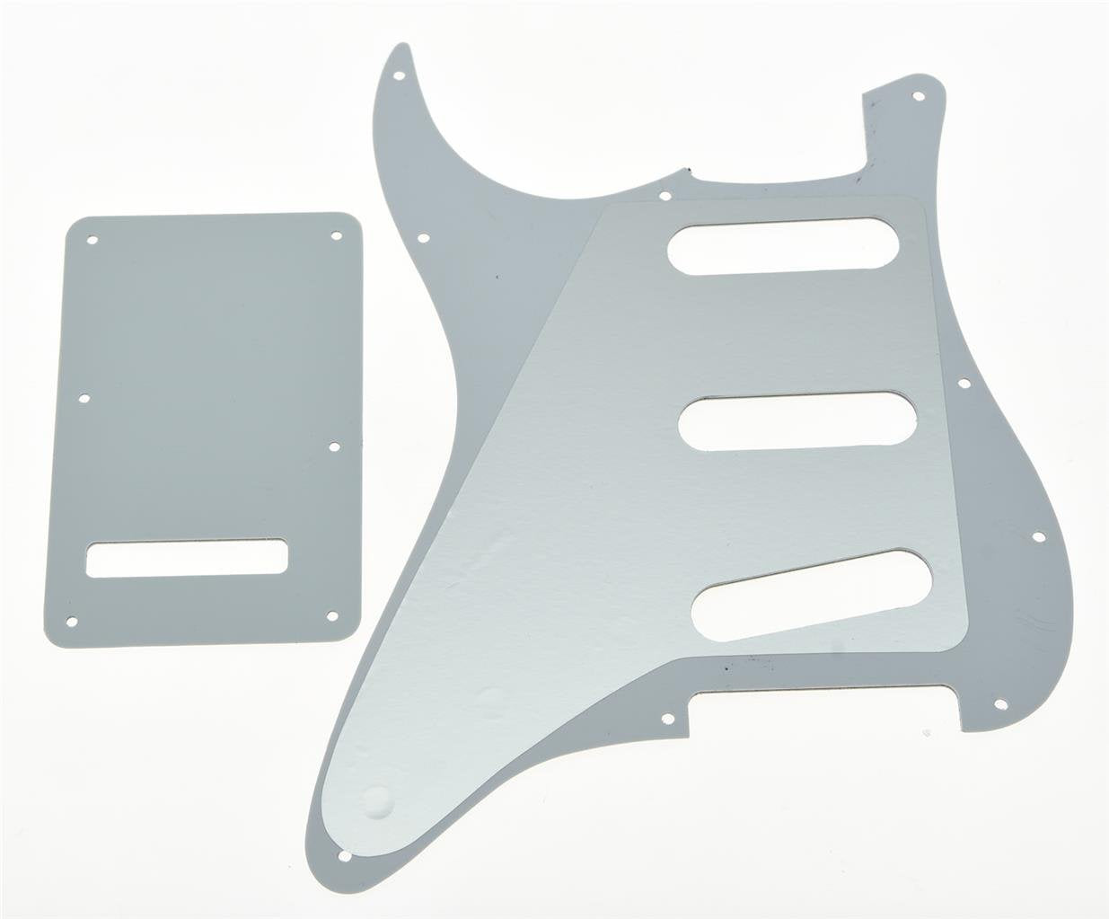 Kaish Strat Style Sss Pickguard St Back Plate Tremolo Trem Cover For Stratocaster/Strat Made In Usa/Mexico Dark Tortoise