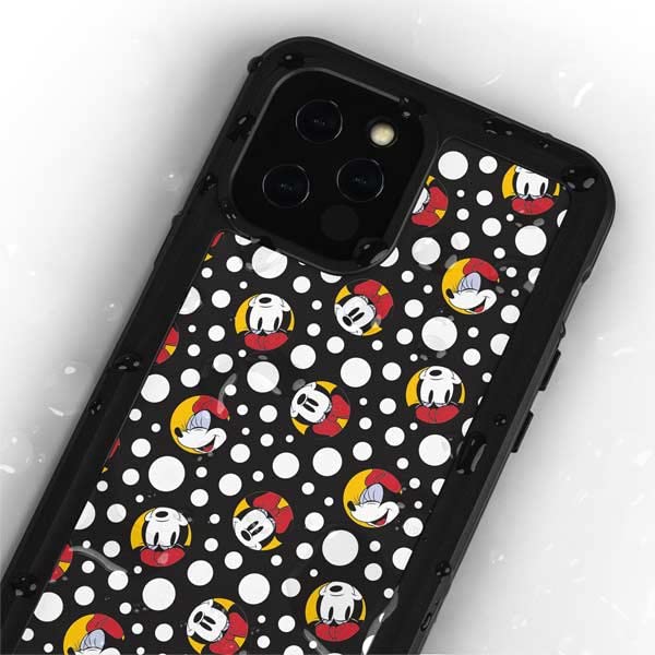 Skinit Waterproof Phone Case Compatible With Iphone 12 Pro Max   Officially Licensed Disney Minnie Mouse Bubbles Design