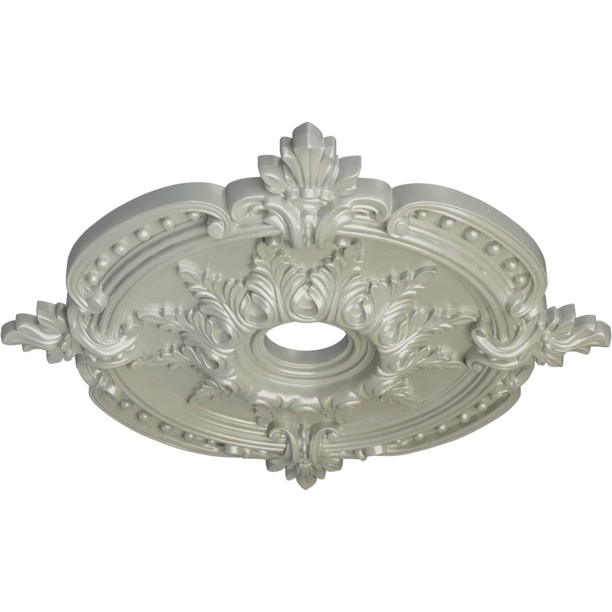 Ekena Millwork Cm28Befcs Benson Classic Ceiling Medallion, 28 3/8''Od X 3 3/4''Id X 1 5/8''P, Hand Painted Flash Copper