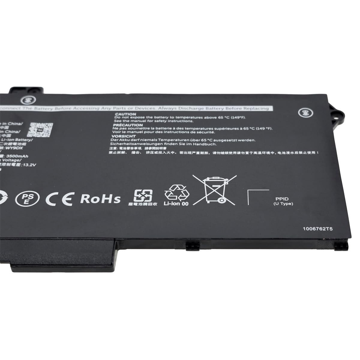 Tanch Laptop Battery P104F P137G P104F001 P104F002 P137G001 P137G002 Wy9Dx M3Kcn Replacement For Latitude 5520 5420 Precision 35