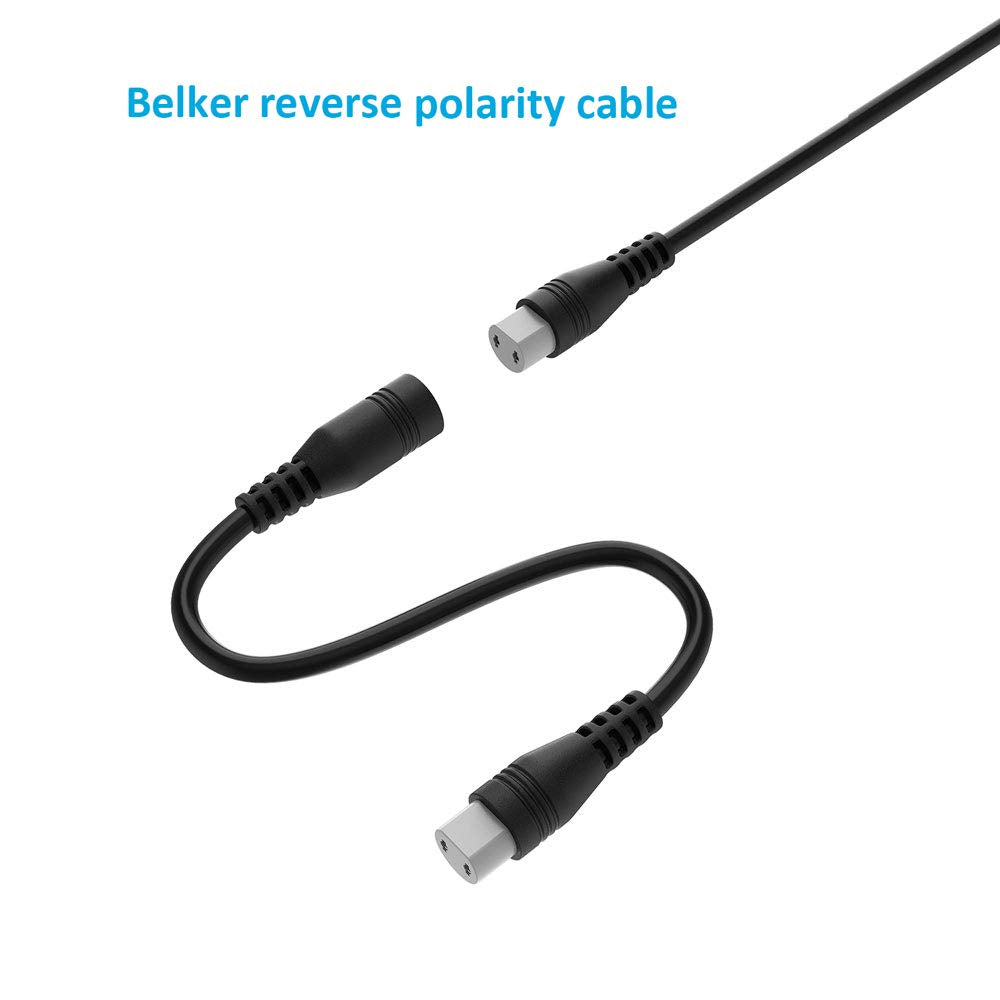 Belker 2 Pin Polarity Reverse Converter Cable Plug Universal Ac Adapter B013Ujazy8 B078Lsvvtb