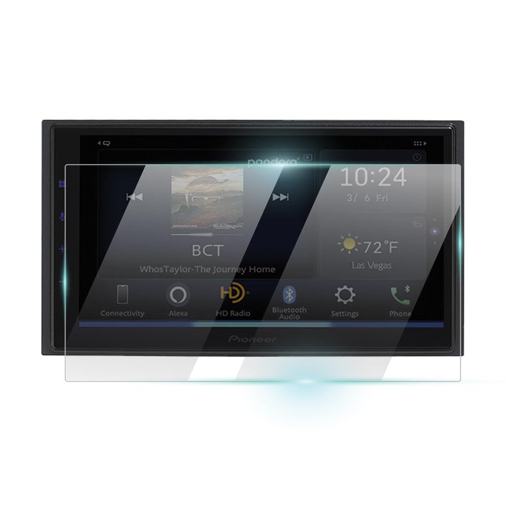 Ipg Proactive For Pioneer Dmh-Wc5700Nex, Dmh-W4660Nex 6.8 9H Hardness Screen Protector Smooth Glass Touch Ultra Responsive High