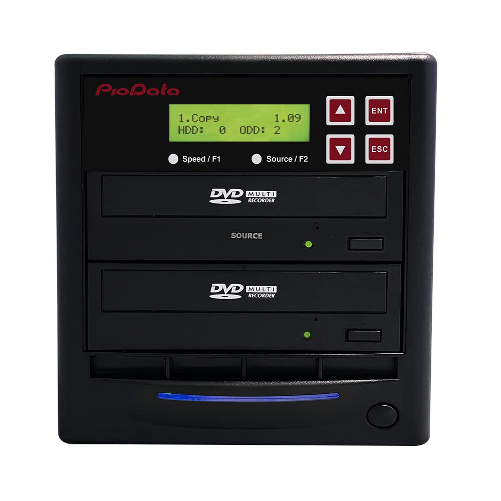 Piodata 1 To 1 24X Burner M Disc Support Cd Dvd Duplicator   Standalone Copier Duplication Tower Pio S1T Dvd Bk