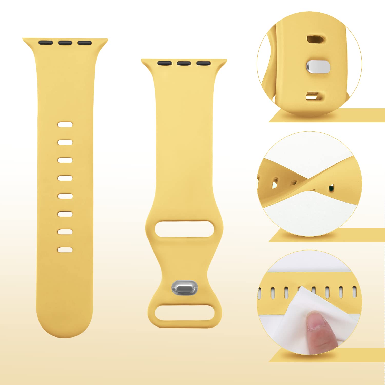 Tighesen Sport Bands Compatible With Apple Watch Band Ultra 2/Ultra Se Series 9/8/7/6/5/4/3/2/1 38Mm 40Mm 41Mm 42Mm 44Mm 45Mm 49