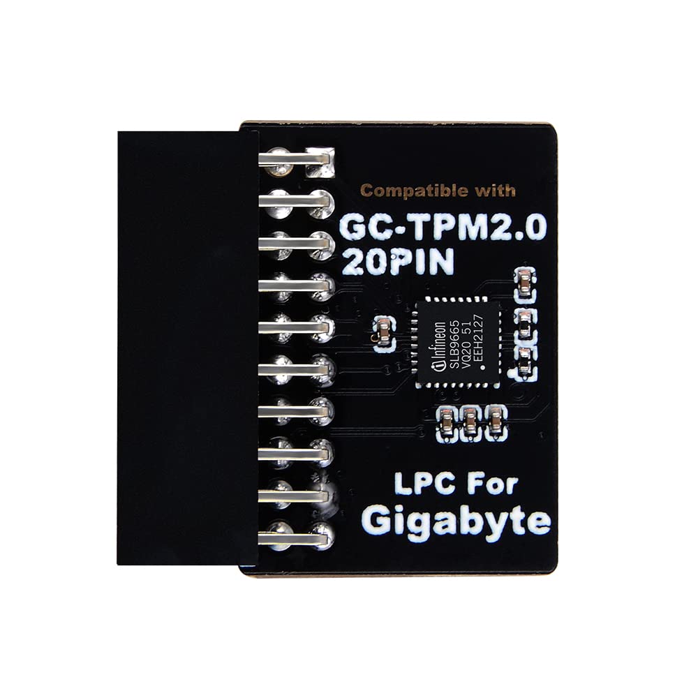 Newhail Tpm2.0 Module Lpc 20Pin Module With Infineon Slb9665 For Gigabyte Motherboard Compatible With Gc Tpm2.0