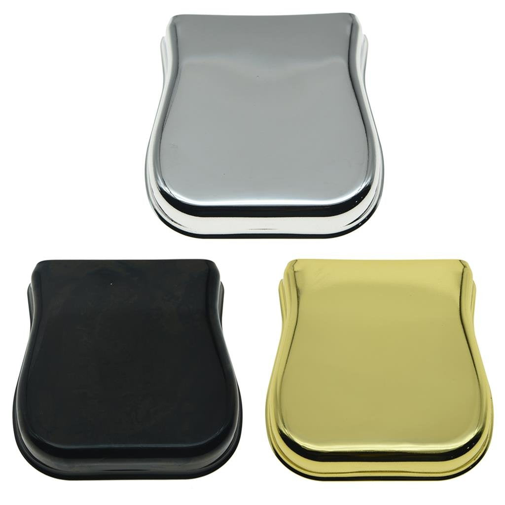 Kaish Vintage Ashtray Style Tele Bridge Cover Bridge Protector For Vintage Telecaster/Tele Black