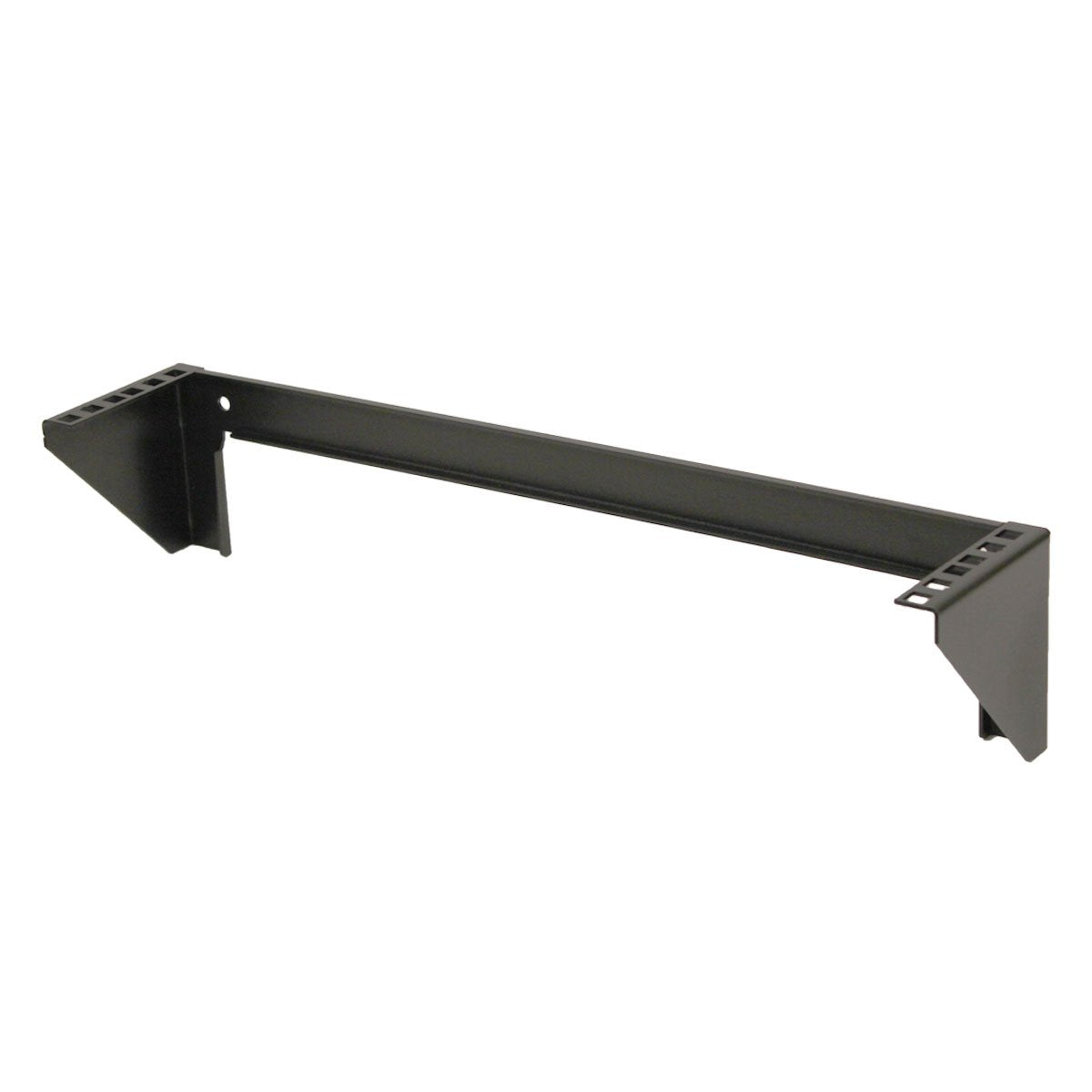 Navepoint 2U 19 Inch Vertical Wall Mount Rack Wall Mountable Server Rack W/Hardware Black