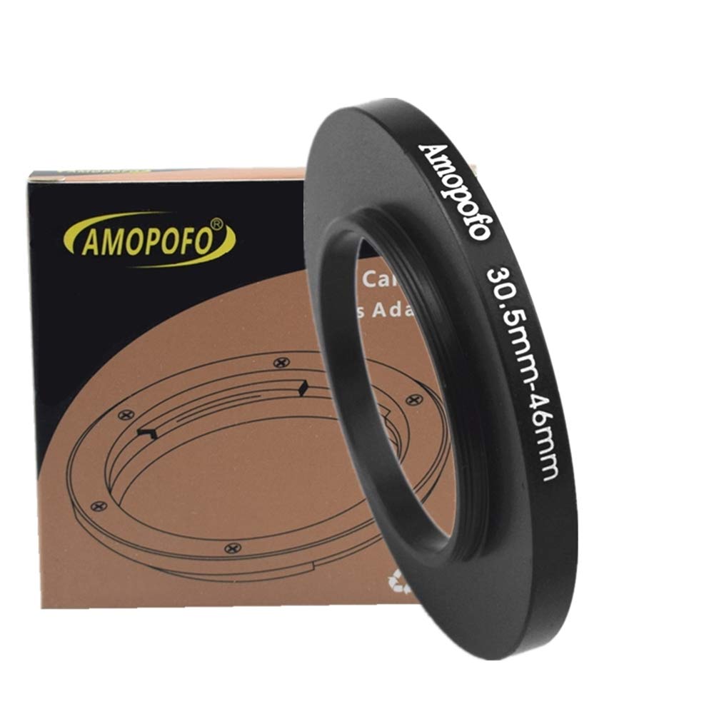 30.5Mm To 46Mm Camera Filters Ring Compatible All 30.5Mm Camera Lenses Or 46Mm Uv Cpl Filter Accessory,30.5 46Mm Camera Step Up Ring