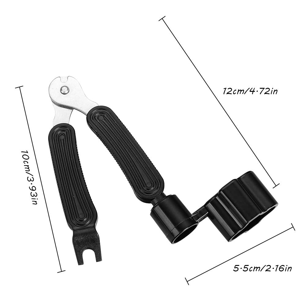 20 Pcs Guitar Picks With 2 Guitar Pick Holders And Guitar String Winder,Maxin Celluloid Guitar Picks With Guitar String Winder 3