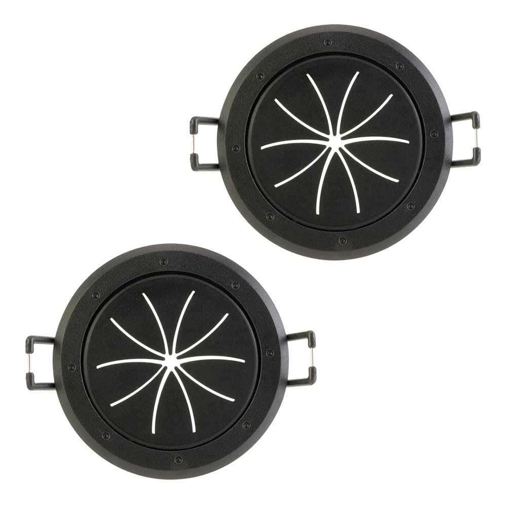 Construct Pro Speedyz Spring-Lock 2    Cable Pass Through Port (Black/Pair)