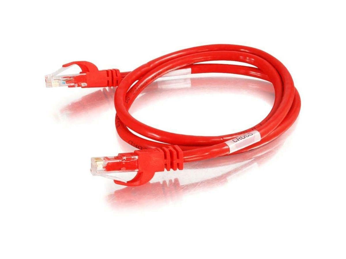 3Ft Cat6 Crossover Crossover Cable Red