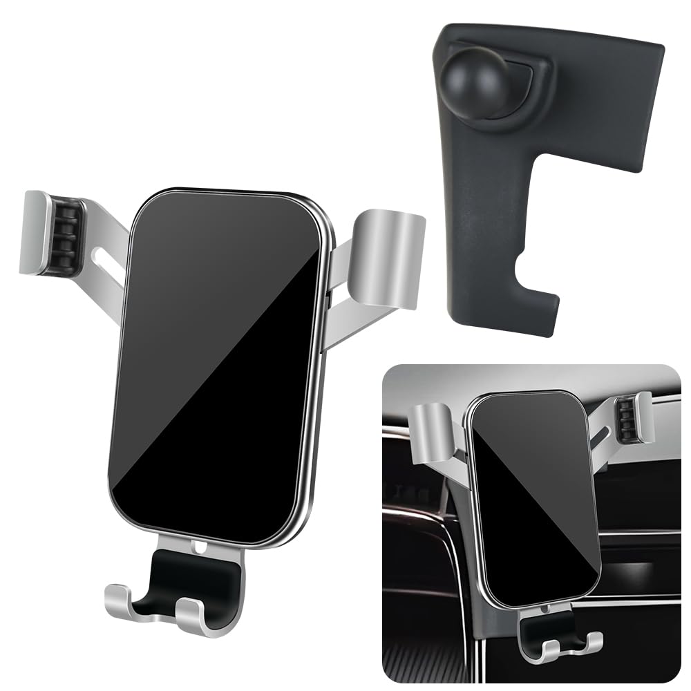 Lunqin Car Phone Holder For Hyundai Tucson 2022 2023 2024 And Hyundai Santa Cruz 2022-2024 Auto Interior Accessories Best Cell P