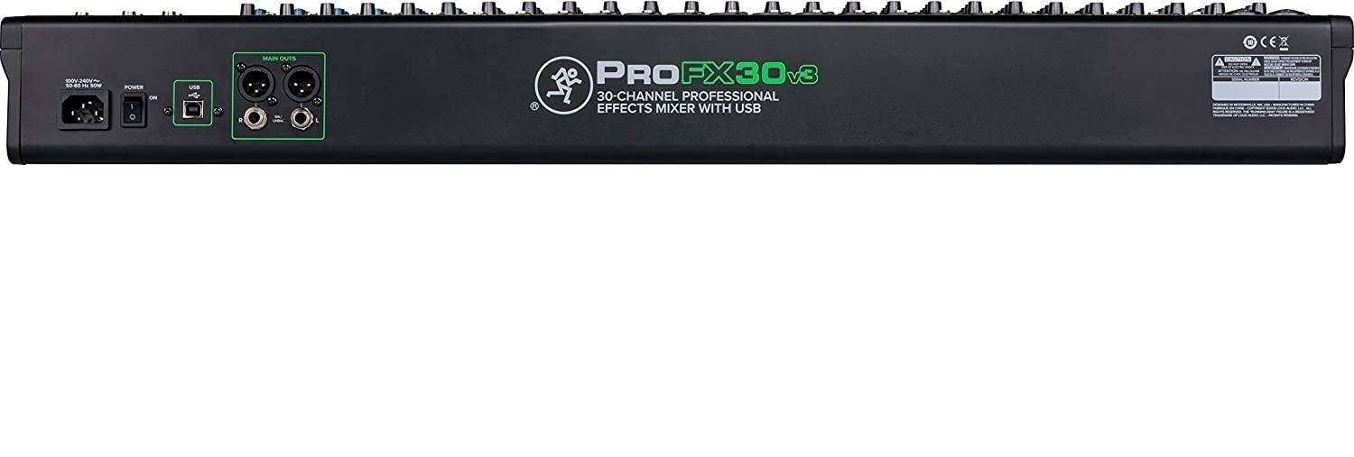 Mackie Profx30V3 30 Channel Mixer With Usb And Effects