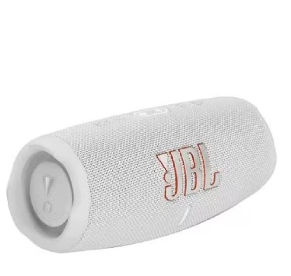 Jbl Charge 5 - Portable Bluetooth Speaker With Ip67 Waterproof And Usb Out White,(Jblcharge5Whtam)