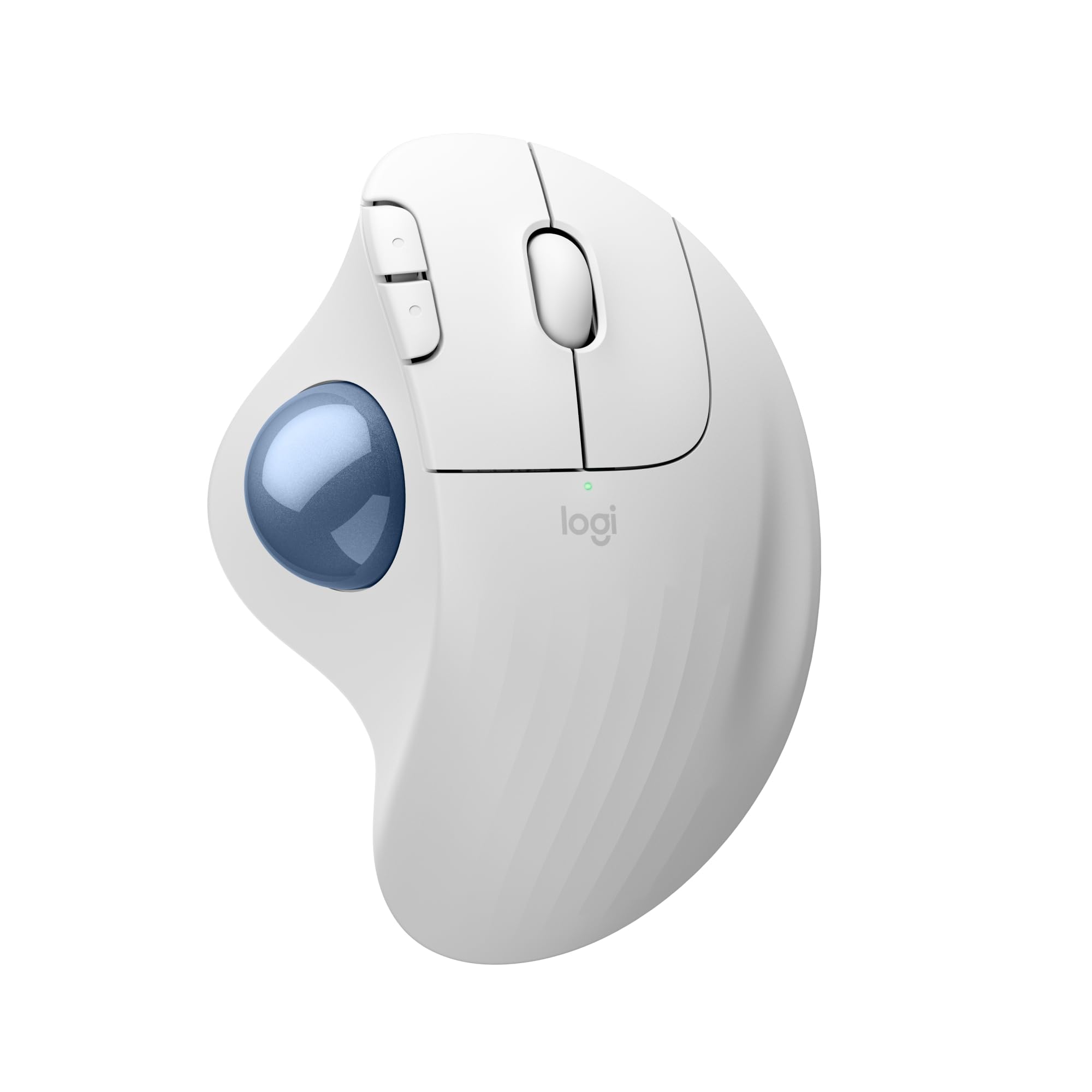 Ergo M575S Wireless Trackball - Offwhite+Blue Ball