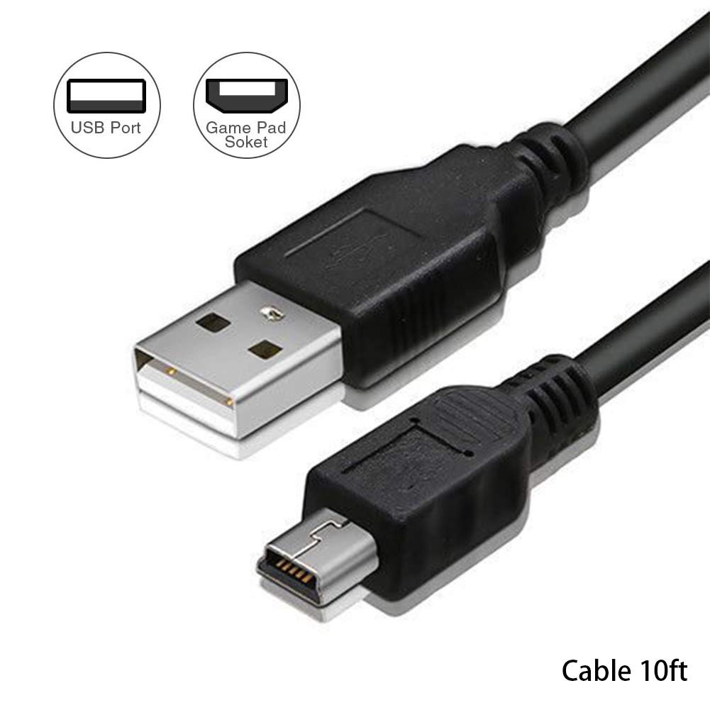 10Ft Ps4 Controller Charging Cable For Playstation 4 Dual Shock 4