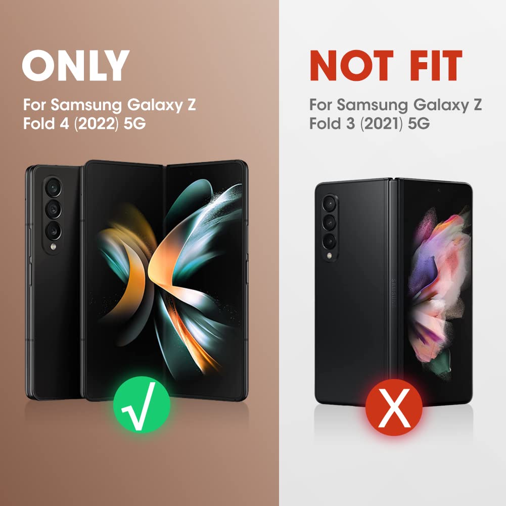 Supcase For Galaxy Z Fold 4 Case With S Pen Holder (Unicorn Beetle Pro), [Built-In Screen Protector & Stand] [Military-Grade Pro