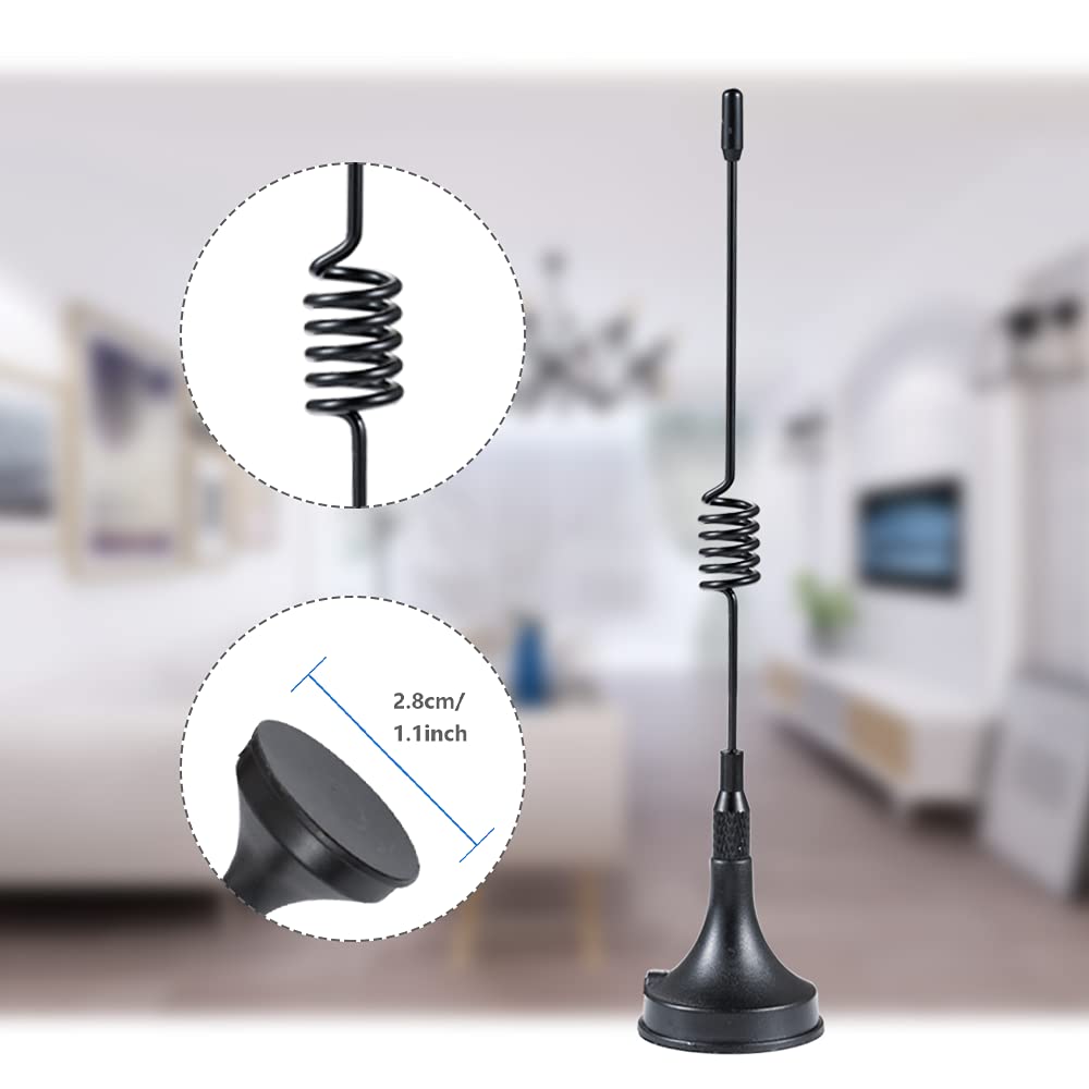 Pobady 433 Mhz Antenna 3Dbi Sma Male Adapter 3M Rg174 Cable Magnetic Base Omni Direction For Raspberry Pi Nfc Gsm Ism Cul Usb Cc